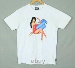 Ice Cream Billionaire Boys Club Swimsuit Model BBC White T-Shirt Men's Size L