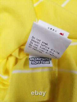 Ice Cream Cones and Bones polo shirt men sz L BBC yellow billionair boys club