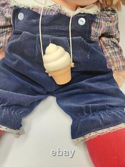 Ice Cream Doll Vintage Collectible 1980 Extra Large Size Rare