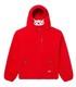 Ice Cream Grin Zip Front Hoodie Men's XL / Racing Red