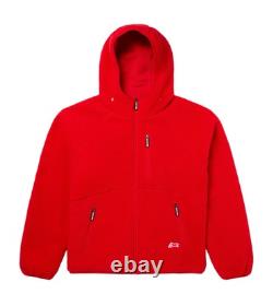 Ice Cream Grin Zip Front Hoodie Men's XL / Racing Red