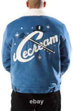 Ice Cream Heartland Jacket, Dark Blue, S-XL Men's, Stylish, Comfortable, Trendy