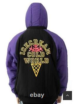 Ice Cream Hoodie Jacket Cold World Size L