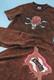 Ice Cream Hoodie X Smino Zero Fatigue NWT Stone Wash Brown Pink Mens Size 4XL DS