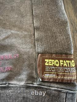 Ice Cream Hoodie X Smino Zero Fatigue NWT Stone Wash Brown Pink Mens Size 4XL DS