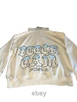 Ice Cream Icee Fog 431-8310 Hoodie Cream Off White Size Large L Rare