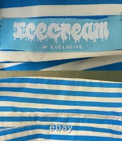 Ice Cream Long Sleeve Shirt Striped Icjp231W002 Men'S Size Xl