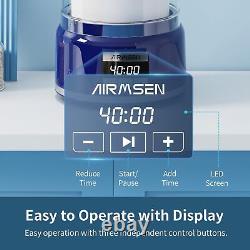 Ice Cream Maker 2.1quart Automatic Ice Cream Machine With Led Screen And Timer F