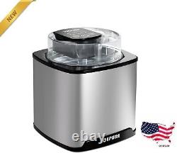 Ice Cream Maker Soft Serve Machine Countertop 2.1 Quarts Large Capacity NEW