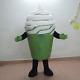 Ice Cream Mascot Costume AD Cosplay Performance Outfits Birthday Party Carnival