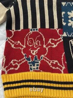 Ice Cream Men's Syrup Knit Sweater Size Large Billionaire Boys Club Running Dog