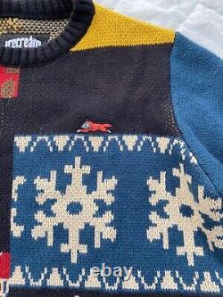 Ice Cream Men's Syrup Knit Sweater Size Large Billionaire Boys Club Running Dog