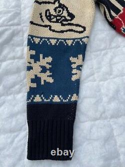 Ice Cream Men's Syrup Knit Sweater Size Large Billionaire Boys Club Running Dog