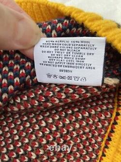Ice Cream Men's Syrup Knit Sweater Size Large Billionaire Boys Club Running Dog