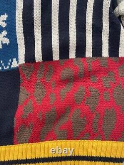 Ice Cream Men's Syrup Knit Sweater Size Large Billionaire Boys Club Running Dog