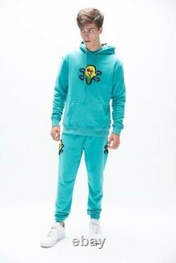 Ice Cream by BBC Stacker Sweatpant Latigo Bay (Teal) Size Large Icecream L