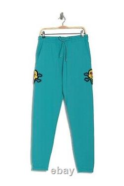 Ice Cream by BBC Stacker Sweatpant Latigo Bay (Teal) Size Large Icecream L