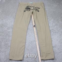Ice Cream x Billionaire Boy Club Pants Mens XL (38x32) Khaki Flat Front Chino