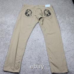 Ice Cream x Billionaire Boy Club Pants Mens XL (38x32) Khaki Flat Front Chino