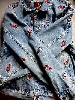 Ice cream jean jacket