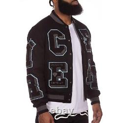 Icecream Billionaire Boys Club Clothing Men's Graphic Varsity Creme Jacket