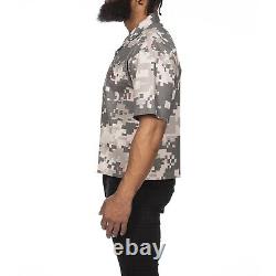 Icecream Billionaire Boys Club Mens Shirt CROPPED Recon SS Woven 441-7600