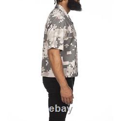 Icecream Billionaire Boys Club Mens Shirt CROPPED Recon SS Woven 441-7600