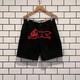 Icecream Cherry Jean Short Black Rinse