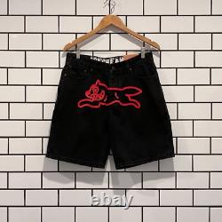 Icecream Cherry Jean Short Black Rinse