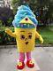 Icecream Mascot Costume Suit Cosplay Party Game Dress Outfit Halloween Adult Hot