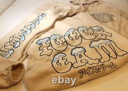 Icecream Men's Japan Freezer Hoodie Size L & Sweatpant Set Size L Pant In Bone