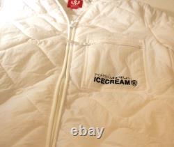 Icecream Men's Puffy Puf Puf Jacket Size Large In White Color