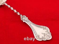 Incredible Coin Silver Large Antique Ice Cream / Dessert Server RF-37