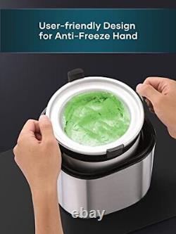 Intasting Ice Cream Maker, 1.6 Quart Frozen Yogurt-Sorbet, for Homemade Ice Crea