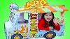 Jannie Pretend Play With Giant Bbq Food U0026 Ice Cream Truck