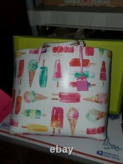 Kate Spade Francis Ice Cream Popsicle Large flavor of the month Tote Purse