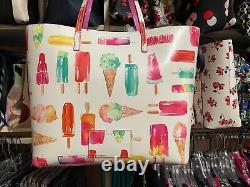 Kate Spade Francois Ice Cream Popsicle Flavor Of The Month Large Tote