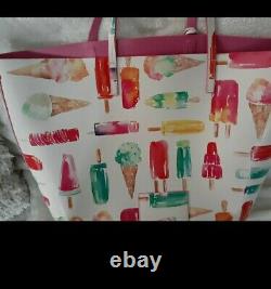 Kate Spade Ice Cream Popsicle Large Tote Bag