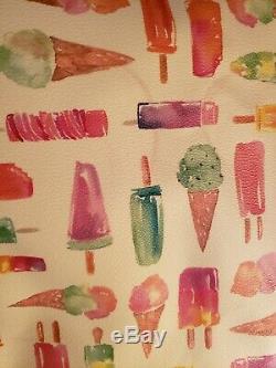 Kate Spade New York Ice Cream Popsicles RARE'Flavor of the Month' Francis Tote