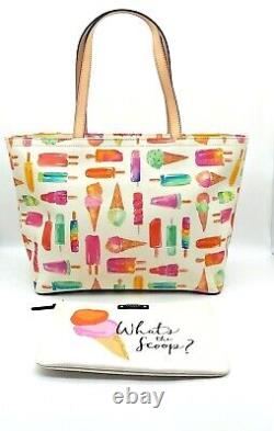 Kate Spade New York Rare Ice Cream Popsicle Flavor of the Month Francis Tote