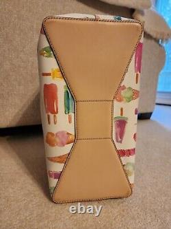 Kate Spade New York Rare Ice Cream Popsicle Flavor of the Month Francis Tote EUC