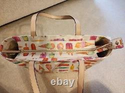 Kate Spade New York Rare Ice Cream Popsicle Flavor of the Month Francis Tote EUC
