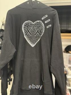 Kaws X Human Made Hoodie Black Large Bbc Billionaire Boys Club Ice Cream Bape