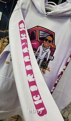 LARGE MASTER P Hoodie WHITE LIMITED EDITION Ice Cream Shop MoneYatti