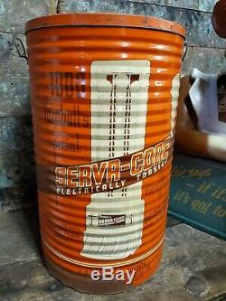 LARGE Vintage 1920s-30s Turnbulls Electric Heated Ice Cream Cones Can Soda Shop