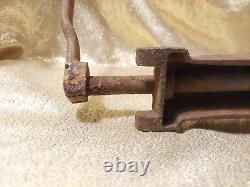 LARGE Vintage Antique 8-Quart ICE CREAM FREEZER Maker HAND-CRANK Industrial Deco