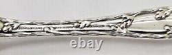Large Antique Tiffany Wave Edge Gilt Sterling Silver Ice Cream Server, 11.5