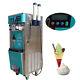 Large Capacity 3Head Stainless Soft Ice Cream Machine 110V 1800W LCD Control New