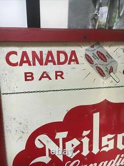 Large Metal Vintage Neilsons Ice Cream Sign 67x77cm