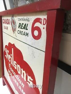 Large Metal Vintage Neilsons Ice Cream Sign 67x77cm